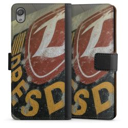 Sideflip mit langer Lasche schwarz