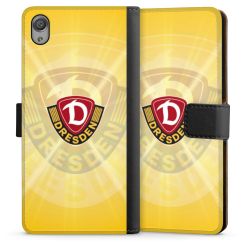 Sideflip mit langer Lasche schwarz