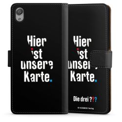 Sideflip mit langer Lasche schwarz