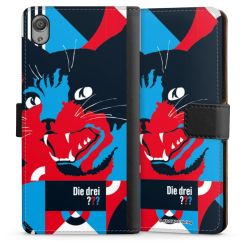 Sideflip mit langer Lasche schwarz