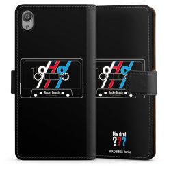 Sideflip mit langer Lasche schwarz