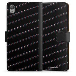 Sideflip mit langer Lasche schwarz