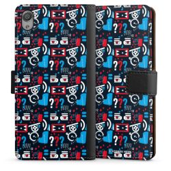 Sideflip mit langer Lasche schwarz