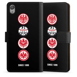 Sideflip mit langer Lasche schwarz