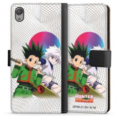 Sideflip mit langer Lasche schwarz