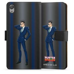 Sideflip mit langer Lasche schwarz