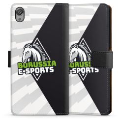 Sideflip mit langer Lasche schwarz