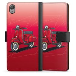 Sideflip mit langer Lasche schwarz