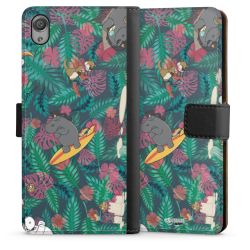 Sideflip mit langer Lasche schwarz