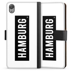 Sideflip mit langer Lasche schwarz