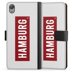 Sideflip mit langer Lasche schwarz