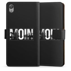 Sideflip mit langer Lasche schwarz