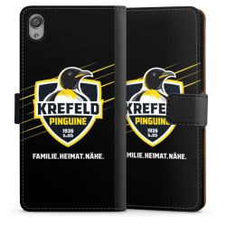 Sideflip mit langer Lasche schwarz