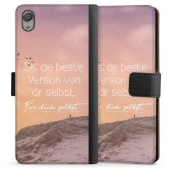 Sideflip mit langer Lasche schwarz