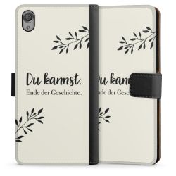 Sideflip mit langer Lasche schwarz