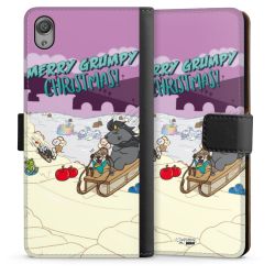 Sideflip mit langer Lasche schwarz