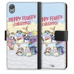 Sideflip mit langer Lasche schwarz