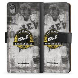 Sideflip mit langer Lasche schwarz