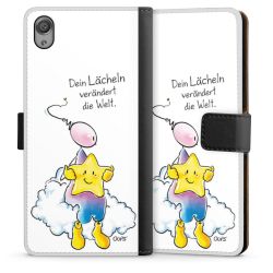 Sideflip mit langer Lasche schwarz