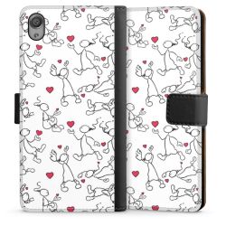 Sideflip mit langer Lasche schwarz