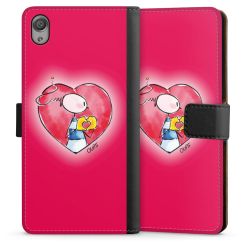 Sideflip mit langer Lasche schwarz