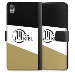 Sideflip mit langer Lasche schwarz