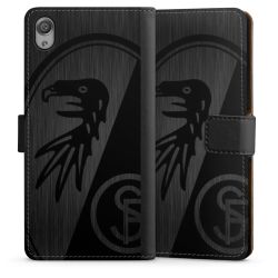 Sideflip mit langer Lasche schwarz