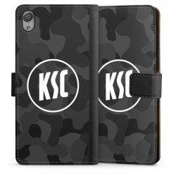 Sideflip mit langer Lasche schwarz