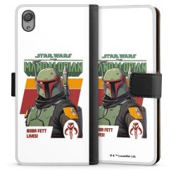 Sideflip mit langer Lasche schwarz