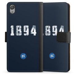 Sideflip mit langer Lasche schwarz