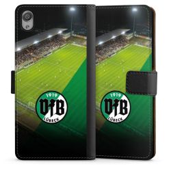 Sideflip mit langer Lasche schwarz