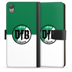 Sideflip mit langer Lasche schwarz