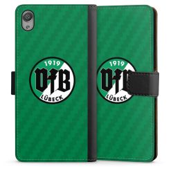 Sideflip mit langer Lasche schwarz