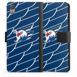 Sideflip mit langer Lasche schwarz