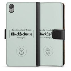 Sideflip mit langer Lasche schwarz