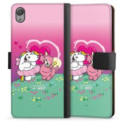 Sideflip mit langer Lasche schwarz