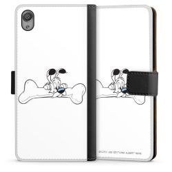 Sideflip mit langer Lasche schwarz