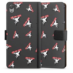 Sideflip mit langer Lasche schwarz