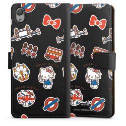 Sideflip mit langer Lasche schwarz