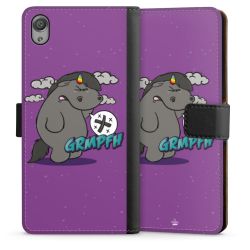 Sideflip mit langer Lasche schwarz