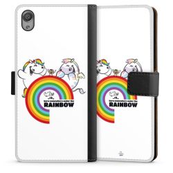 Sideflip mit langer Lasche schwarz