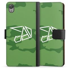 Sideflip mit langer Lasche schwarz