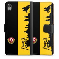 Sideflip mit langer Lasche schwarz