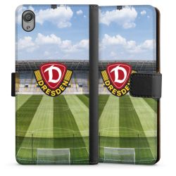 Sideflip mit langer Lasche schwarz