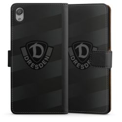 Sideflip mit langer Lasche schwarz