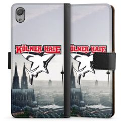 Sideflip mit langer Lasche schwarz