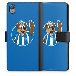 Sideflip mit langer Lasche schwarz