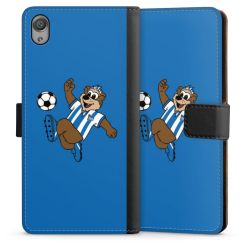 Sideflip mit langer Lasche schwarz