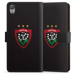 Sideflip mit langer Lasche schwarz