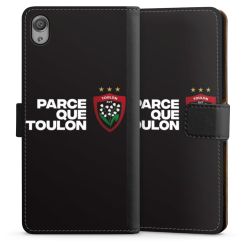 Sideflip mit langer Lasche schwarz